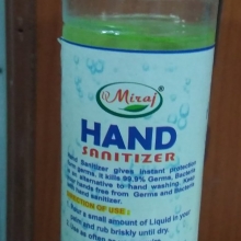 MIRAJ HAND SANITIZER-110ML