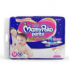 BABY DIAPER-MEDIUM-52PCS-MAMY POKO