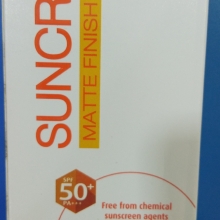 SUNCROS MATTE FINISH SOFT GEL SPF-50+