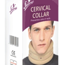 Cervical collar with neck support – Flamingo Health