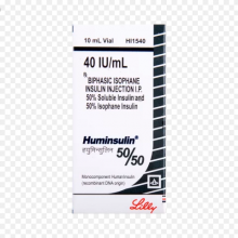 HUMINSULIN 50/50 (40 IU/ML)