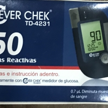 CLEVER CHEK-TD-4231 INDIVIDUAL 50 TEST STRIPS