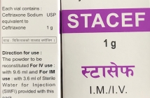 STACEF-1GM INJ.