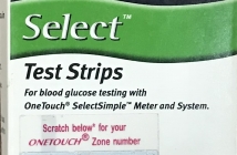 ONE TOUCH SELECT 50'S TEST STRIPS