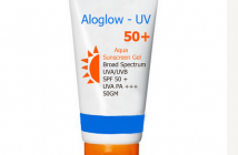 ALOGLOW-UV 50+ SUNSCREEN GEL 50G.